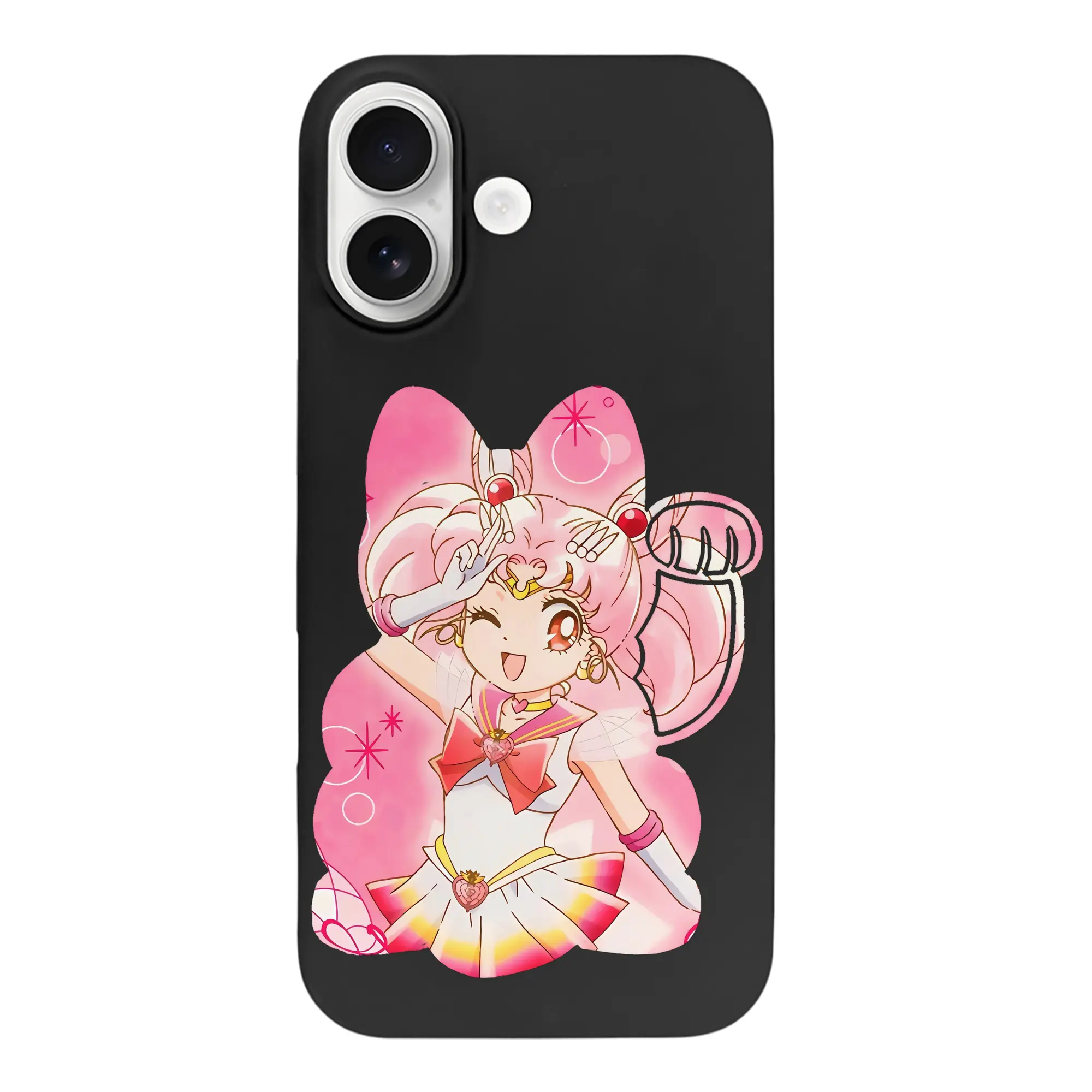 美少女戦士セーラームーン グッズ,ちびうさ - iPhone 17 シリーズ シリコンケース 薄型 耐衝撃 指紋防止 ソフトタッチカバー 精密フィット 傷防止 保護ケース iPhone 17/17 Air/17 Pro/17 Pro Max 対応